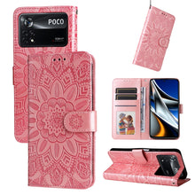 Load image into Gallery viewer, Embossed Sunflower Leather Phone Case, For Xiaomi Redmi Note 10 5G, For Xiaomi Redmi Note 10 Pro / Note 10 Pro Max, For Xiaomi Redmi Note 11 5G  / Poco M4 Pro 5G, For Xiaomi Redmi Note 11E, For Xiaomi Redmi Note 11 Pro 5G                               ...