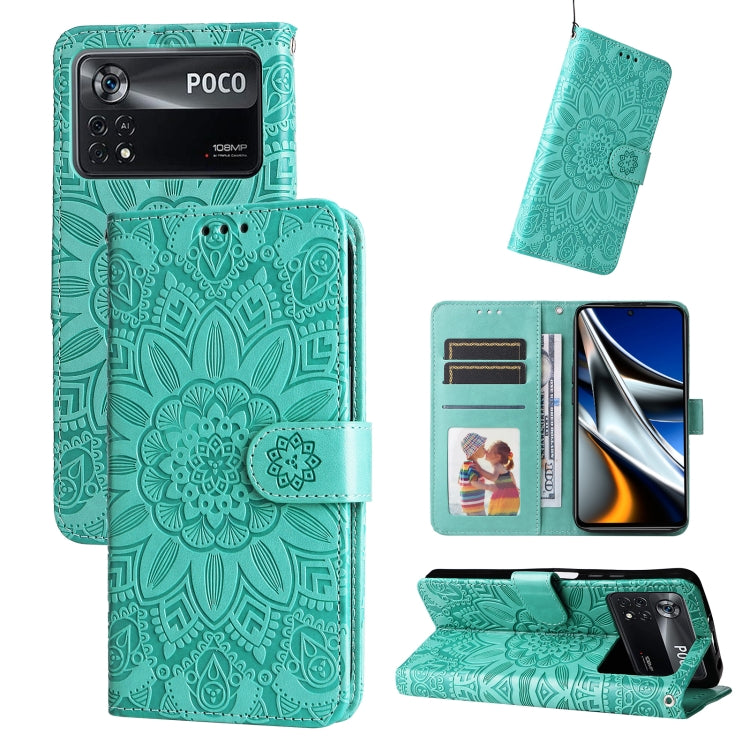 Embossed Sunflower Leather Phone Case, For Xiaomi Redmi Note 10 5G, For Xiaomi Redmi Note 10 Pro / Note 10 Pro Max, For Xiaomi Redmi Note 11 5G  / Poco M4 Pro 5G, For Xiaomi Redmi Note 11E, For Xiaomi Redmi Note 11 Pro 5G                               ...