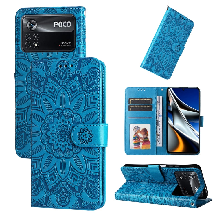 Embossed Sunflower Leather Phone Case, For Xiaomi Redmi Note 10 5G, For Xiaomi Redmi Note 10 Pro / Note 10 Pro Max, For Xiaomi Redmi Note 11 5G  / Poco M4 Pro 5G, For Xiaomi Redmi Note 11E, For Xiaomi Redmi Note 11 Pro 5G                               ...