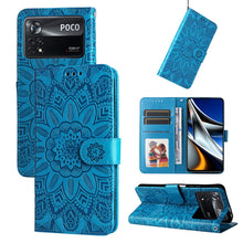Load image into Gallery viewer, Embossed Sunflower Leather Phone Case, For Xiaomi Redmi Note 10 5G, For Xiaomi Redmi Note 10 Pro / Note 10 Pro Max, For Xiaomi Redmi Note 11 5G  / Poco M4 Pro 5G, For Xiaomi Redmi Note 11E, For Xiaomi Redmi Note 11 Pro 5G                               ...
