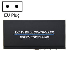 Load image into Gallery viewer, BT100 4K 60Hz 1080P 2 x 2 TV Wall Controller, US Plug, EU Plug, UK Plug, AU Plug