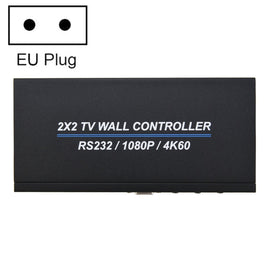 BT100 4K 60Hz 1080P 2 x 2 TV Wall Controller, US Plug, EU Plug, UK Plug, AU Plug