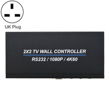 Load image into Gallery viewer, BT100 4K 60Hz 1080P 2 x 2 TV Wall Controller, US Plug, EU Plug, UK Plug, AU Plug