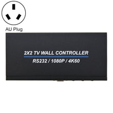 Load image into Gallery viewer, BT100 4K 60Hz 1080P 2 x 2 TV Wall Controller, US Plug, EU Plug, UK Plug, AU Plug