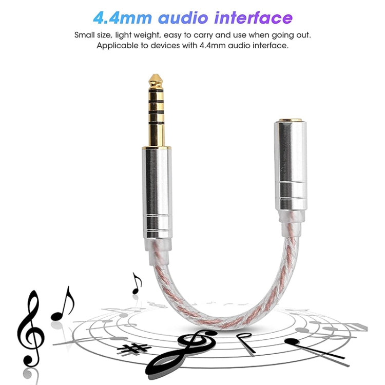 ZS0156 Balanced Inter-conversion Audio Cable, 4.4 Balance Male to 3.5 Stereo Female, 4.4 Balanced Male to 3.5 Balanced Female, 4.4 Balanced Male to 2.5 Balanced Female, 2.5 Balance Male to 3.5 Stereo Female, 3.5 Stereo Male to 4.4 Balance Female       ...