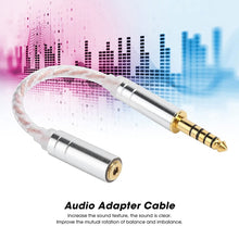 Load image into Gallery viewer, ZS0156 Balanced Inter-conversion Audio Cable, 4.4 Balance Male to 3.5 Stereo Female, 4.4 Balanced Male to 3.5 Balanced Female, 4.4 Balanced Male to 2.5 Balanced Female, 2.5 Balance Male to 3.5 Stereo Female, 3.5 Stereo Male to 4.4 Balance Female       ...