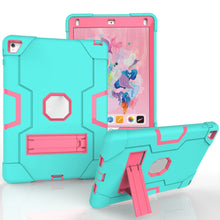 Load image into Gallery viewer, Contrast Color Robot Silicone + PC Tablet Case, For iPad 6 / iPad Pro 9.7 2016