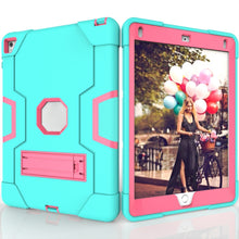 Load image into Gallery viewer, Contrast Color Robot Silicone + PC Tablet Case, For iPad 6 / iPad Pro 9.7 2016