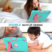 Load image into Gallery viewer, Contrast Color Robot Silicone + PC Tablet Case, For iPad 6 / iPad Pro 9.7 2016