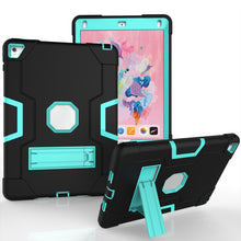 Load image into Gallery viewer, Contrast Color Robot Silicone + PC Tablet Case, For iPad 6 / iPad Pro 9.7 2016