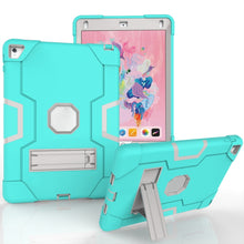 Load image into Gallery viewer, Contrast Color Robot Silicone + PC Tablet Case, For iPad 6 / iPad Pro 9.7 2016