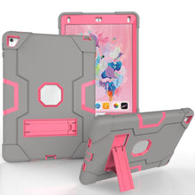 Load image into Gallery viewer, Contrast Color Robot Silicone + PC Tablet Case, For iPad 6 / iPad Pro 9.7 2016