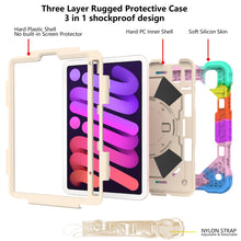 Load image into Gallery viewer, Contrast Color Robot Silicone + PC Tablet Case, For iPad mini 2024 / mini 6, For iPad mini 6