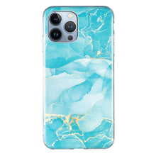 Load image into Gallery viewer, IMD Marble Pattern TPU Phone Case, For iPhone 13 mini, For iPhone 13, For iPhone 13 Pro, For iPhone 13 Pro Max, For iPhone 12 mini, For iPhone 12 / 12 Pro, For iPhone 12 Pro Max, For iPhone 11