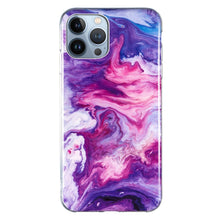 Load image into Gallery viewer, IMD Marble Pattern TPU Phone Case, For iPhone 13 mini, For iPhone 13, For iPhone 13 Pro, For iPhone 13 Pro Max, For iPhone 12 mini, For iPhone 12 / 12 Pro, For iPhone 12 Pro Max, For iPhone 11