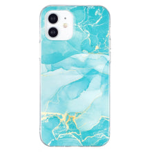 Load image into Gallery viewer, IMD Marble Pattern TPU Phone Case, For iPhone 13 mini, For iPhone 13, For iPhone 13 Pro, For iPhone 13 Pro Max, For iPhone 12 mini, For iPhone 12 / 12 Pro, For iPhone 12 Pro Max, For iPhone 11