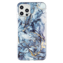 Load image into Gallery viewer, IMD Marble Pattern TPU Phone Case, For iPhone 13 mini, For iPhone 13, For iPhone 13 Pro, For iPhone 13 Pro Max, For iPhone 12 mini, For iPhone 12 / 12 Pro, For iPhone 12 Pro Max, For iPhone 11