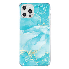 Load image into Gallery viewer, IMD Marble Pattern TPU Phone Case, For iPhone 13 mini, For iPhone 13, For iPhone 13 Pro, For iPhone 13 Pro Max, For iPhone 12 mini, For iPhone 12 / 12 Pro, For iPhone 12 Pro Max, For iPhone 11