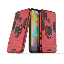 Load image into Gallery viewer, PC + TPU Shockproof Protective Case with Magnetic Ring Holder, For OnePlus 8 Pro, For OnePlus 8, For Galaxy M31