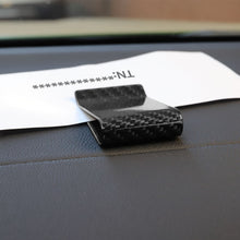 Load image into Gallery viewer, Car Carbon Fiber Card Holder Wallet Credit Card Clip