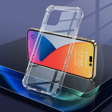 Load image into Gallery viewer, Four Corner Airbag Shockproof TPU + Acrylic Phone Case, For iPhone 14, For iPhone 14 Plus, For iPhone 14 Pro, For iPhone 14 Pro Max