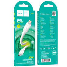 Load image into Gallery viewer, hoco X84 20W USB-C / Type-C to 8 Pin Solid PD Charging Data Cable，Length：1m