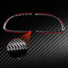Load image into Gallery viewer, Car Carbon Fiber Steering Wheel Buttons Decorative Sticker for Infiniti Q50 2014-2020 / Q60 / QX60, Steering Wheel Buttons(Black), Steering Wheel Buttons(Red)