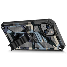 Load image into Gallery viewer, Camouflage Armor Shockproof TPU + PC Magnetic Phone Case, For iPhone 14, For iPhone 14 Plus, For iPhone 14 Pro, For iPhone 14 Pro Max