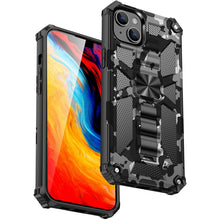 Load image into Gallery viewer, Camouflage Armor Shockproof TPU + PC Magnetic Phone Case, For iPhone 14, For iPhone 14 Plus, For iPhone 14 Pro, For iPhone 14 Pro Max