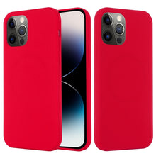 Load image into Gallery viewer, Shockproof Silicone Magsafe Case, For iPhone 14, For iPhone 14 Plus, For iPhone 14 Pro, For iPhone 14 Pro Max