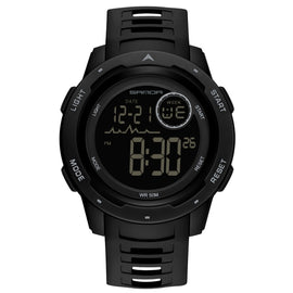 SANDA 2125 Luminous Waterproof Dual Display Electronic Watch