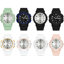 Load image into Gallery viewer, Sanda 6097 TPU Strap Dual Calendar Waterproof Electronic Watch