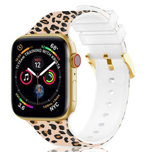 Load image into Gallery viewer, Square Buckle Color Printing Watch Band For Apple Watch Series, 7 45mm / 6&amp;SE&amp;5&amp;4 44mm / 3&amp;2&amp;1 42mm, 7 41mm / 6&amp;SE&amp;5&amp;4 40mm / 3&amp;2&amp;1 38mm