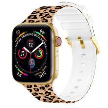 Load image into Gallery viewer, Square Buckle Color Printing Watch Band For Apple Watch Series, 7 45mm / 6&amp;SE&amp;5&amp;4 44mm / 3&amp;2&amp;1 42mm, 7 41mm / 6&amp;SE&amp;5&amp;4 40mm / 3&amp;2&amp;1 38mm