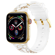 Load image into Gallery viewer, Square Buckle Color Printing Watch Band For Apple Watch Series, 7 45mm / 6&amp;SE&amp;5&amp;4 44mm / 3&amp;2&amp;1 42mm, 7 41mm / 6&amp;SE&amp;5&amp;4 40mm / 3&amp;2&amp;1 38mm