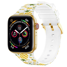 Load image into Gallery viewer, Square Buckle Color Printing Watch Band For Apple Watch Series, 7 45mm / 6&amp;SE&amp;5&amp;4 44mm / 3&amp;2&amp;1 42mm, 7 41mm / 6&amp;SE&amp;5&amp;4 40mm / 3&amp;2&amp;1 38mm