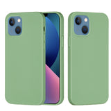Solid Color Silicone Phone Case, For iPhone 14, For iPhone 14 Plus, For iPhone 14 Pro, For iPhone 14 Pro Max
