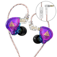 Load image into Gallery viewer, QKZ AK6 PLUS HiFi Bass Detachable Audio Cable Dynamic Heavy Bass Wired Earphone, with Mic, without Mic