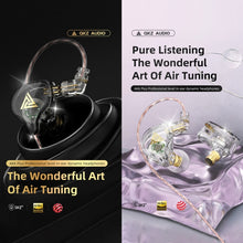 Load image into Gallery viewer, QKZ AK6 PLUS HiFi Bass Detachable Audio Cable Dynamic Heavy Bass Wired Earphone, with Mic, without Mic