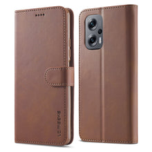 Load image into Gallery viewer, LC.IMEEKE Calf Texture Leather Phone Case, For Xiaomi Poco X4 GT 5G