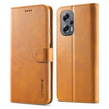 Load image into Gallery viewer, LC.IMEEKE Calf Texture Leather Phone Case, For Xiaomi Poco X4 GT 5G