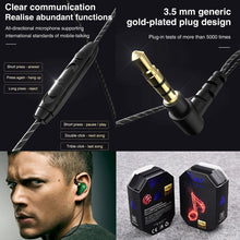 Load image into Gallery viewer, QKZ SK7 3.5mm Sports In-ear Copper Driver Wired HIFI Stereo Earphone with Mic