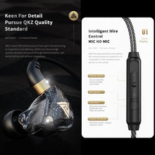 Load image into Gallery viewer, QKZ SK8 3.5mm Sports In-ear Dynamic HIFI Monitor Earphone with Mic