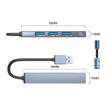 Load image into Gallery viewer, AH-A13 USB 3.0 x 1 + USB 2.0 x 3 to USB 3.0 HUB Adapter, AH-A13