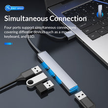 Load image into Gallery viewer, AH-A13 USB 3.0 x 1 + USB 2.0 x 3 to USB 3.0 HUB Adapter, AH-A13