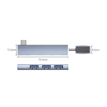 Load image into Gallery viewer, ORICO AH-W13 USB 3.1x1 + USB 2.0x2 to USB-C/Type-C Transmission + Charging Docking Station