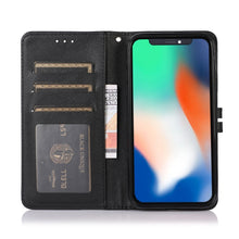 Load image into Gallery viewer, Cross Texture Horizontal Flip Leather Phone Case, For iPhone 11