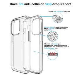 Crystal Clear Phone Case, For iPhone 14 Plus