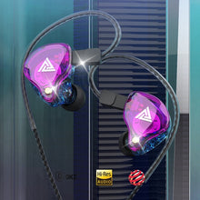 Load image into Gallery viewer, QKZ VK4 In-Ear Subwoofer HiFi Wire-controlled Earphone with Mic