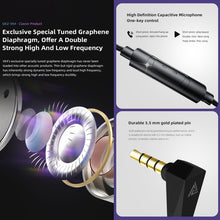 Load image into Gallery viewer, QKZ VK4 In-Ear Subwoofer HiFi Wire-controlled Earphone with Mic